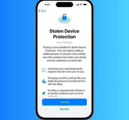 苏仙苹果授权维修店分享被盗设备保护功能开启方法 