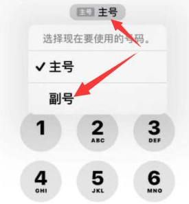 苏仙苹果14维修店分享iPhone 14 Pro Max使用副卡打电话的方法 